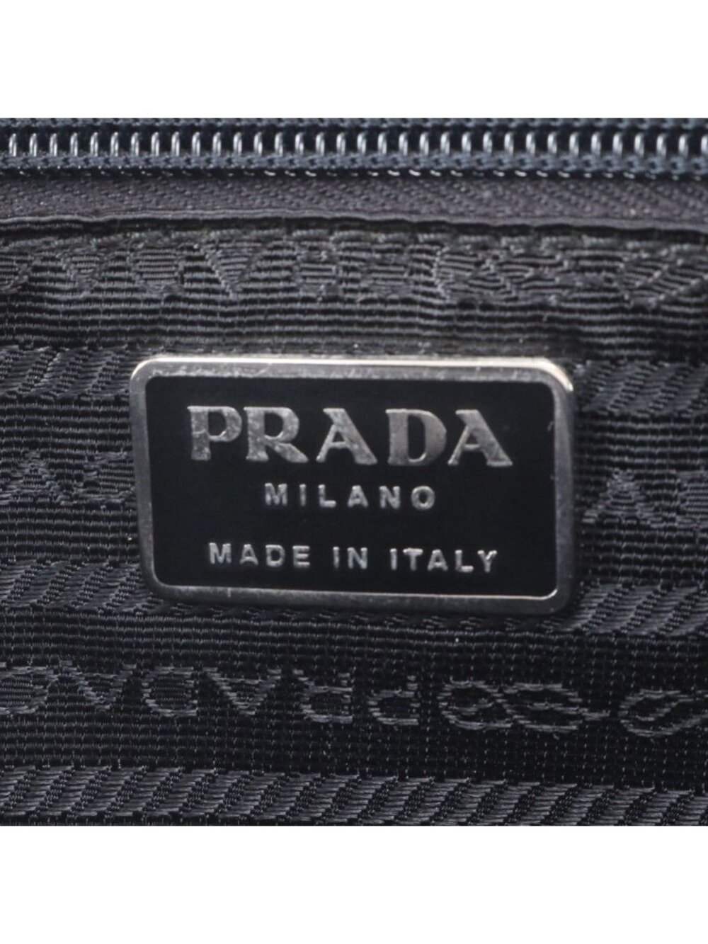 ★SOLD★ Prada 2-Way Belt Bag Crossbody Body Waist Pouch Shoulder Tote Black Ree - Picture 9 of 9